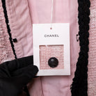 CHANEL Runway Globe Collection Pink Tweed Jacket | Shop Authentique Lux