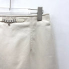 HERMÈS Runway Blanc Mini Skirt, Waist Hardware Detail | Shop Authentique Lux