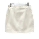 HERMÈS Runway Blanc Mini Skirt, Canvas and Hem Detail | Shop Authentique Lux