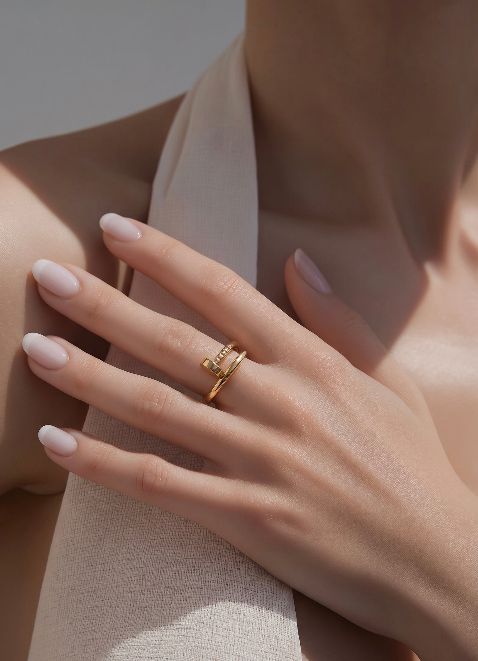 Cartier Juste un Clou Ring, Small Model, 18K Yellow Gold, Size 48 | Shop Authentique Lux