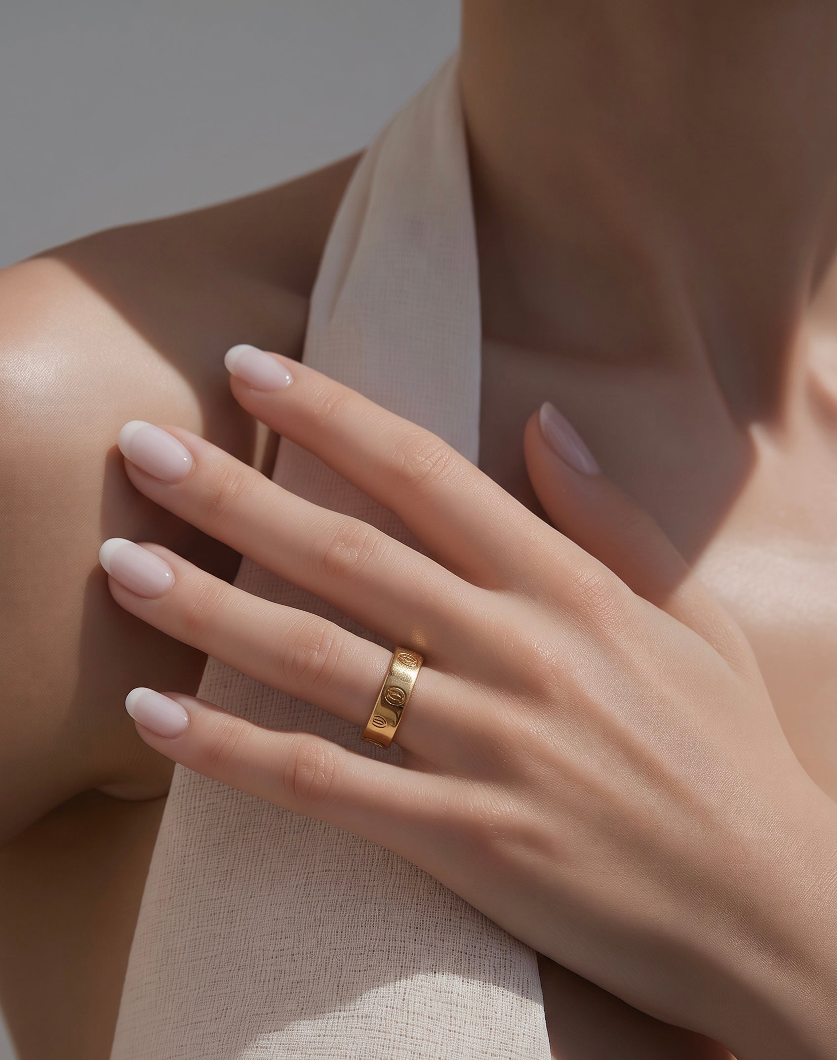 Cartier Happy Birthday Ring, Logo Band, 18K Rose Gold, Size 49 | Shop Authentique Lux