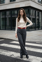 Hermès Reversible H Belt, 24mm Swift & Epsom Calfskin, Rose Mexico/Anemone, Size 80, Full Set | Shop Authentique Lux
