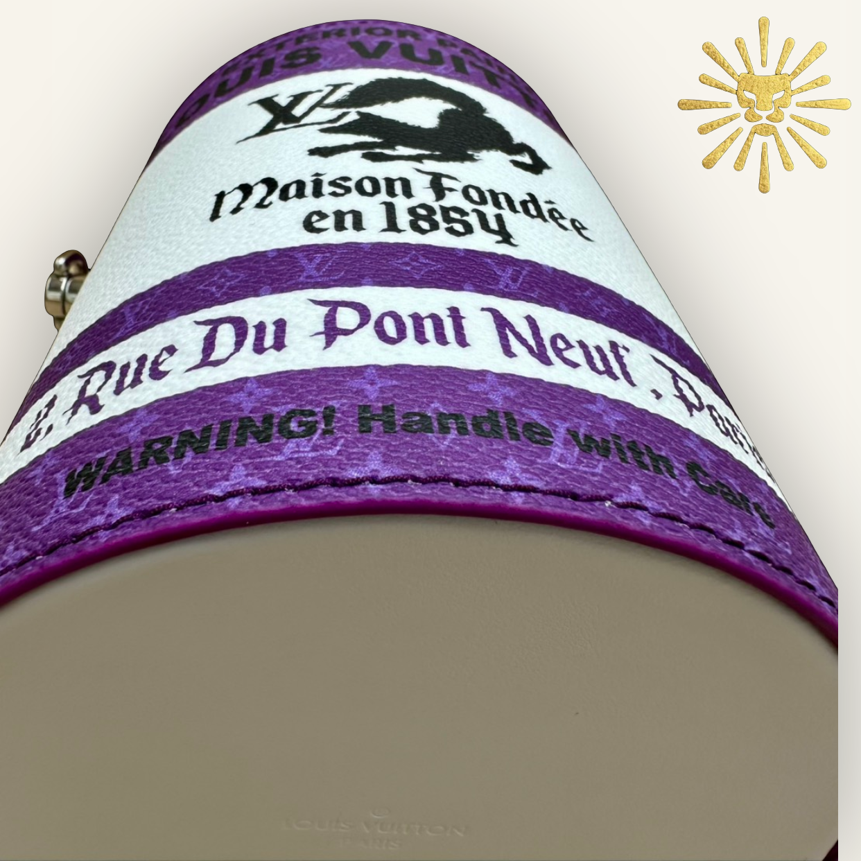 Louis Vuitton 2022 Paint Can Bag Purple | Shop Authentique Lux