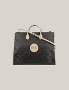 Gucci Off The Grid Econyl GG Tote with Leather Trim and Detachable Strap – Authentique Luxury