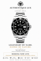 Rolex Submariner Date Watch Auction Ad