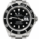 Rolex Submariner Date 16610 Black Tritium Dial Circa 1998 | Shop Authentique Lux