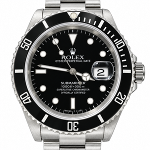 ROLEX Submariner Date 16610, Oystersteel, Black Tritium Dial, Circa 1997-1998