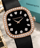 Tiffany & Co. Eternity 28mm Diamond Watch 18K Rose Gold | Shop Authentique Lux