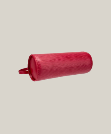 Louis Vuitton Red Epi Leather Papillion Pouchette - Authentique Luxury | 100% Authentic Louis Vuitton Bag
