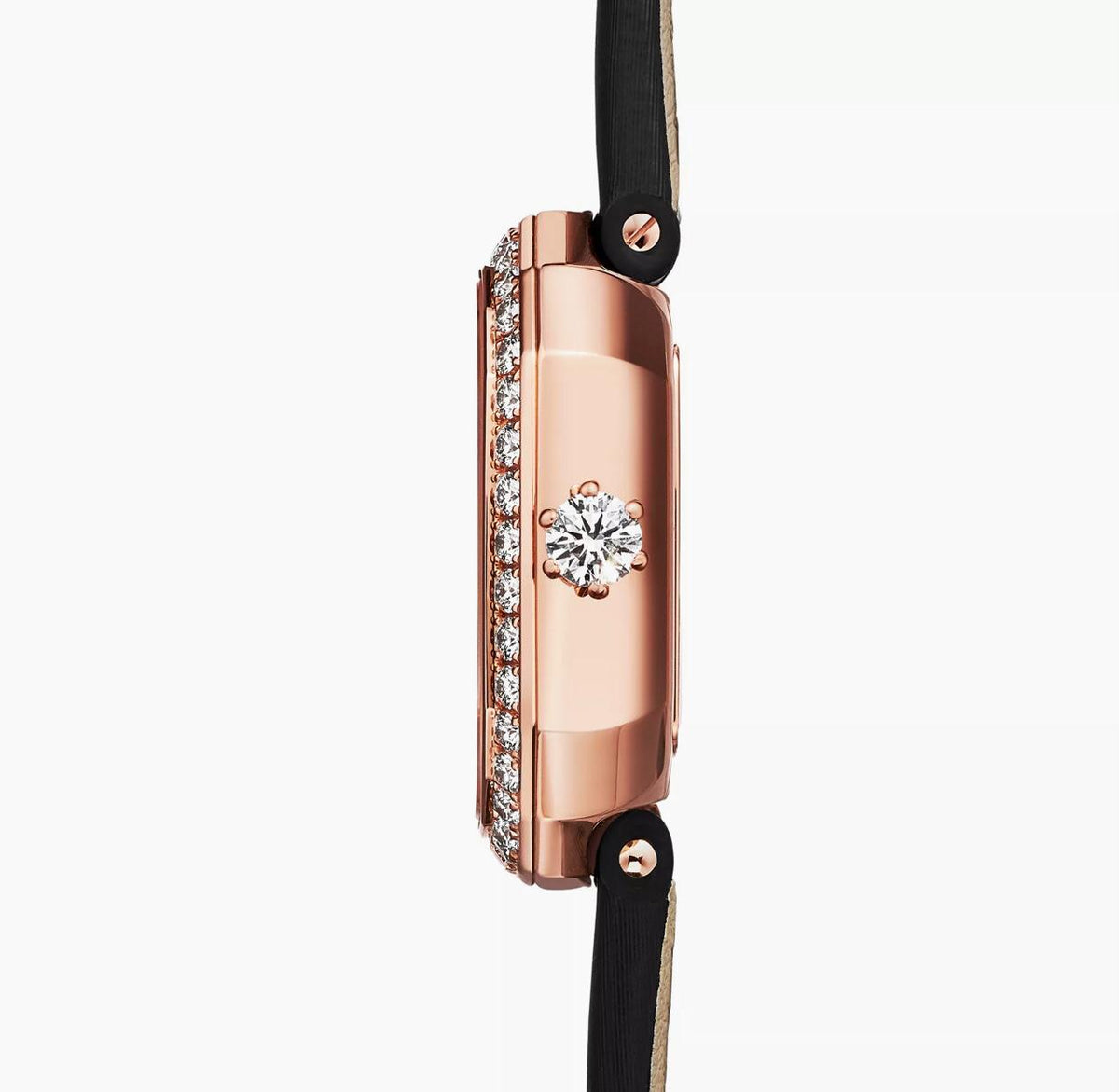 Tiffany & Co. Eternity 28mm Diamond Watch 18K Rose Gold | Shop Authentique Lux