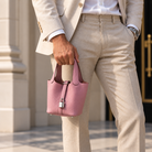 Hermès Mauve Sylvestre Clemence Picotin Lock 18 PM, Palladium Hardware, Full Set, U Stamp, 2022 | Shop Authentique Lux