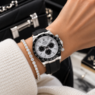ROLEX Cosmograph Daytona 126519LN, Silver Meteorite Dial, 18K White Gold, Oysterflex, Full Set, 2026 | Shop Authentique Lux